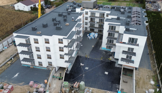 Prezentujemy całą elewacje budynku!